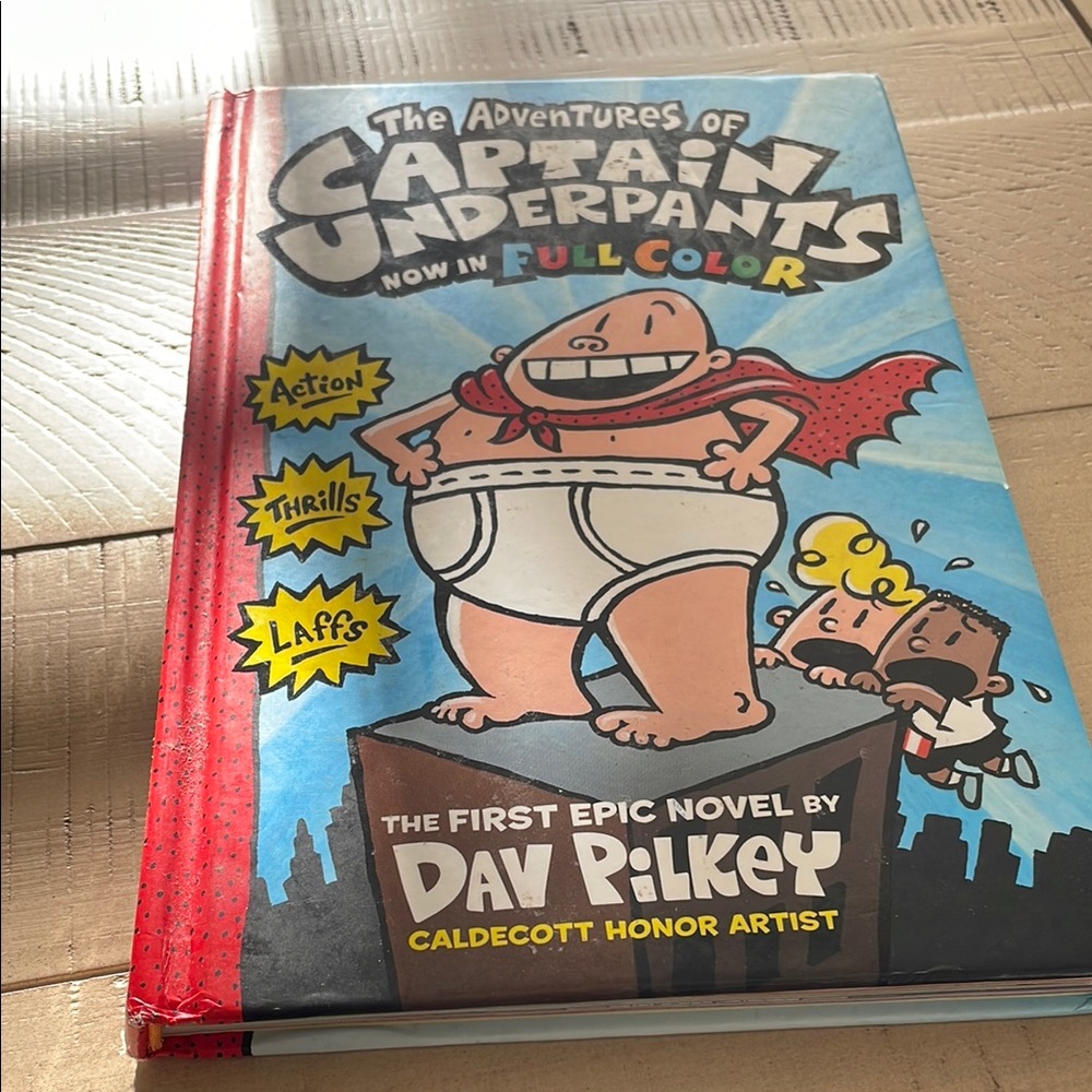 The Adventures of Captain Underpants Book